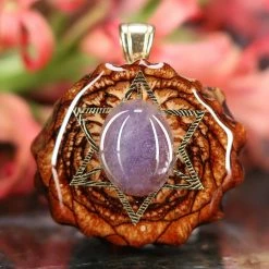 TEP Tanzanite With Gold Merkaba