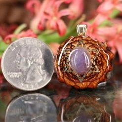 TEP Tanzanite With Gold Merkaba