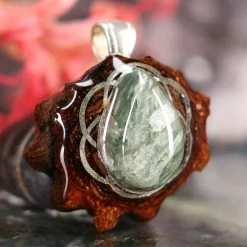 TEP Seraphinite With Silver Seed Of Life