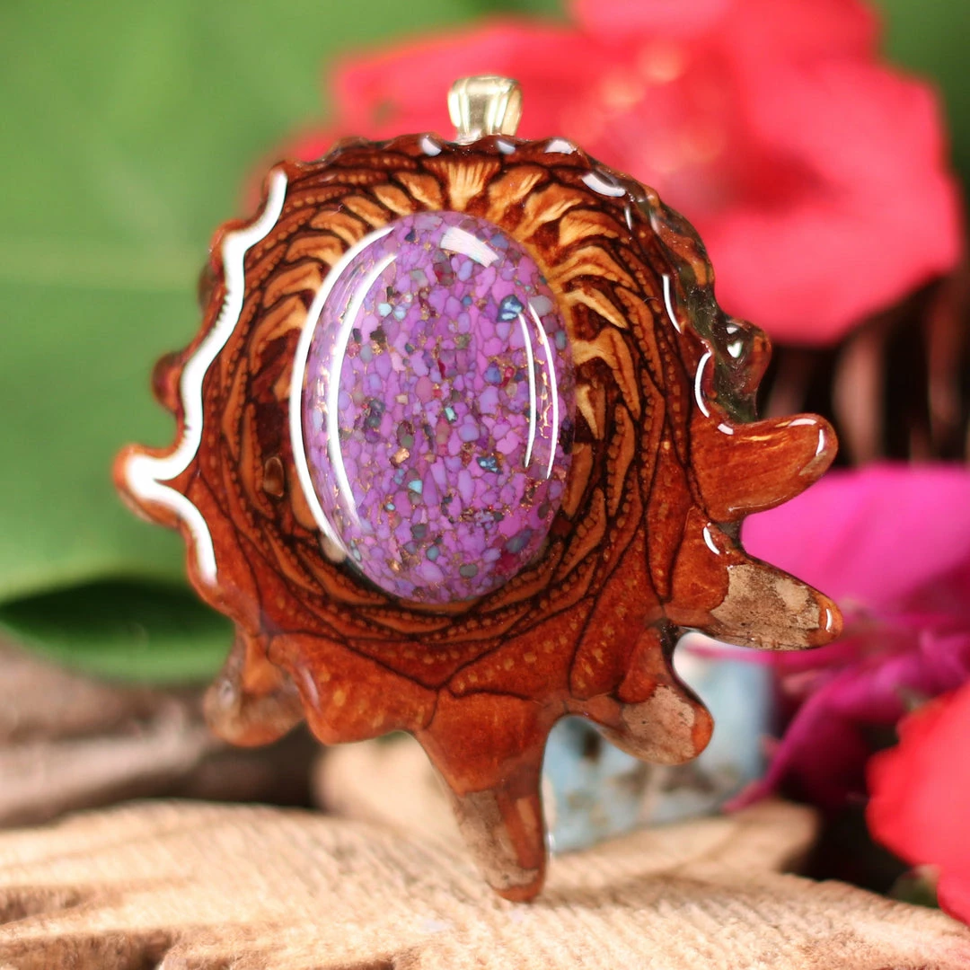 TEP Purple Mohave Turquoise Pendants 4 TEP Purple Mohave Turquoise Pendants