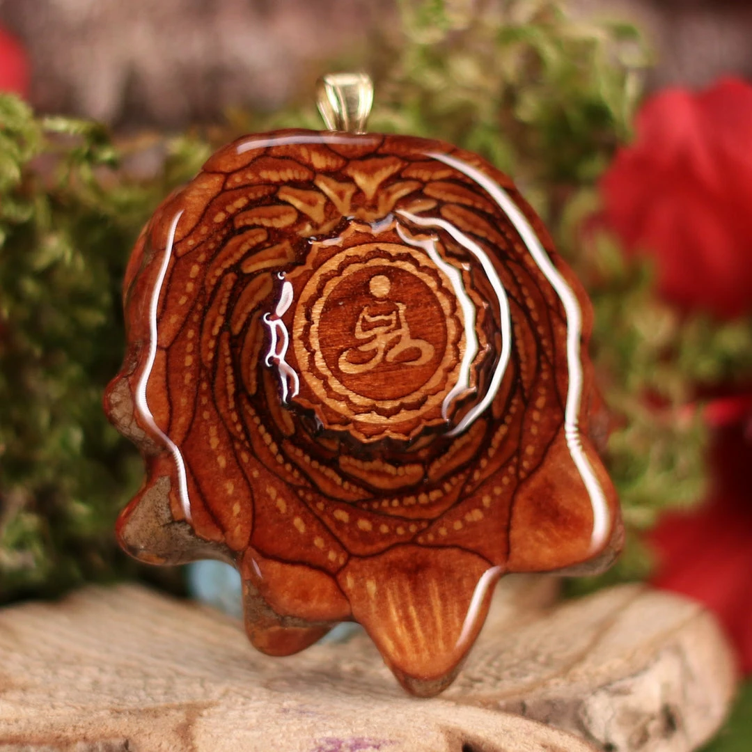 TEP Pendants Desert Dwellers Meditating Lotus 5 TEP Pendants Desert Dwellers Meditating Lotus