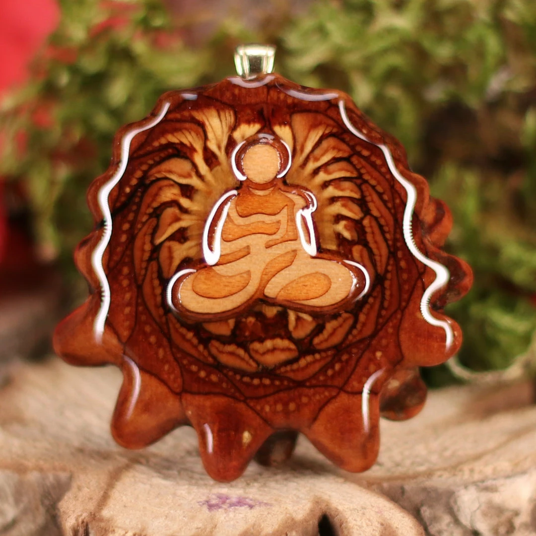 TEP Desert Dwellers Meditating Lotus Pendants 3 TEP Desert Dwellers Meditating Lotus Pendants