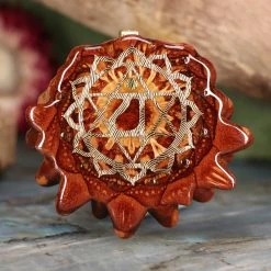 TEP Peridot With Gold Heart (4th) Chakra Multi-Stone