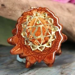 TEP Pendants Natural With Gold Heart (4th) Chakra Multi-Stone 7 TEP Pendants Natural With Gold Heart (4th) Chakra Multi-Stone