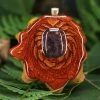 TEP Iolite Sunstone Pendants