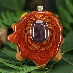 TEP Iolite Sunstone Pendants