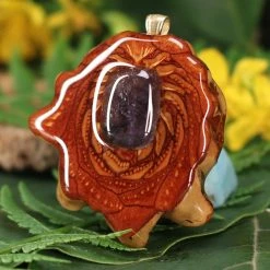 TEP Iolite Sunstone Pendants