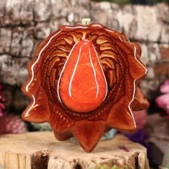 TEP Red Coral Pendants
