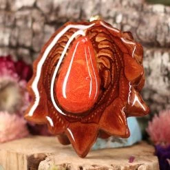 TEP Red Coral Pendants