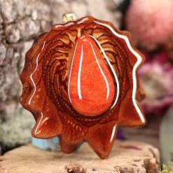 TEP Red Coral Pendants