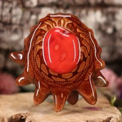TEP Red Coral Pendants