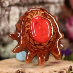 TEP Red Coral Pendants