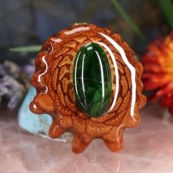 TEP Chrome Diopside Pendants 7 TEP Chrome Diopside Pendants