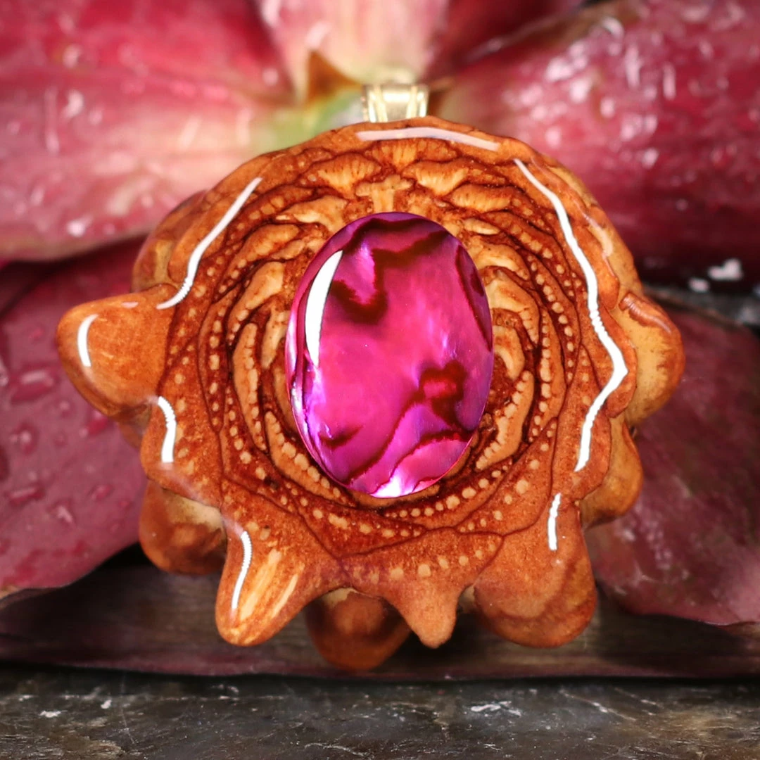 TEP Pink Paua Shell 3 TEP Pink Paua Shell