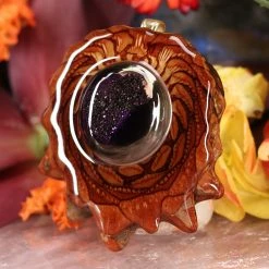 TEP Purple Druzy Quartz Pendants