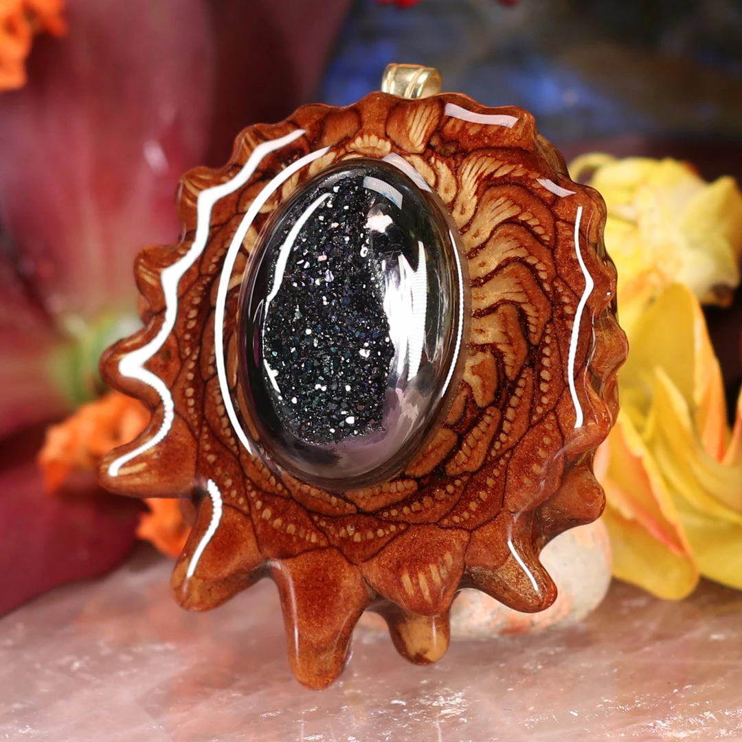 TEP Gray Druzy Quartz 4 TEP Gray Druzy Quartz