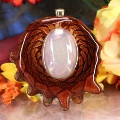 TEP White Druzy Quartz