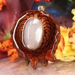 TEP White Druzy Quartz