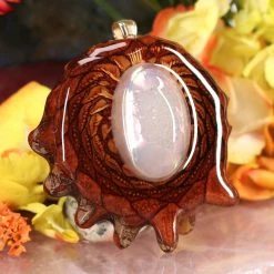 TEP White Druzy Quartz