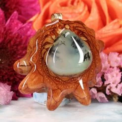 TEP Pendants Dendritic Chrysoprase