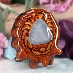 TEP Pendants Australian Blue Opal