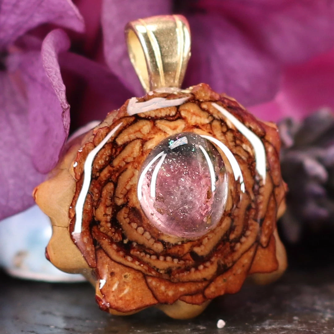 TEP Watermelon Tourmaline Pendants 5 TEP Watermelon Tourmaline Pendants