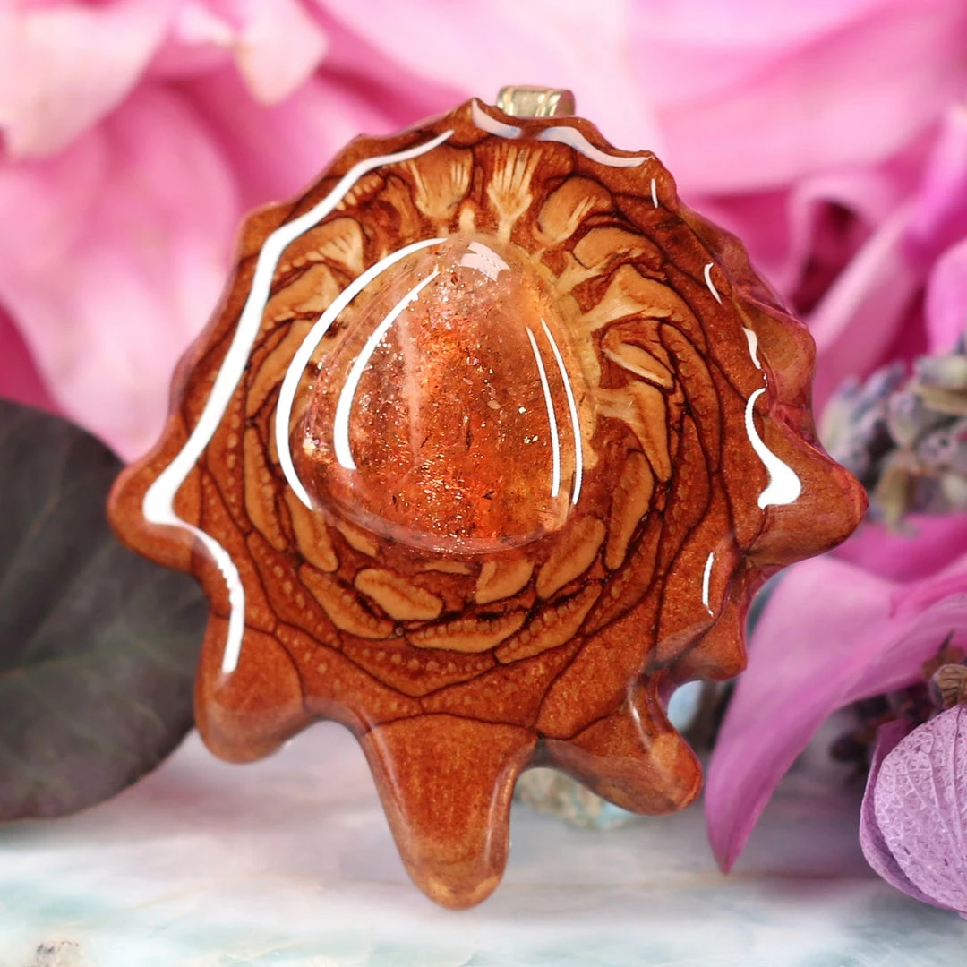 TEP Pendants Red Sunstone 4 TEP Pendants Red Sunstone