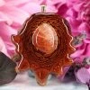 TEP Pendants Red Sunstone 2 TEP Pendants Red Sunstone
