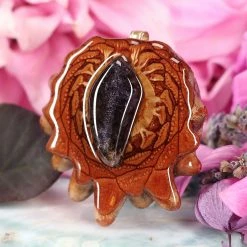 TEP Pendants Iolite Sunstone