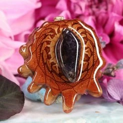 TEP Pendants Iolite Sunstone