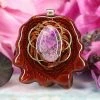 TEP Sugilite With Gold Seed Of Life