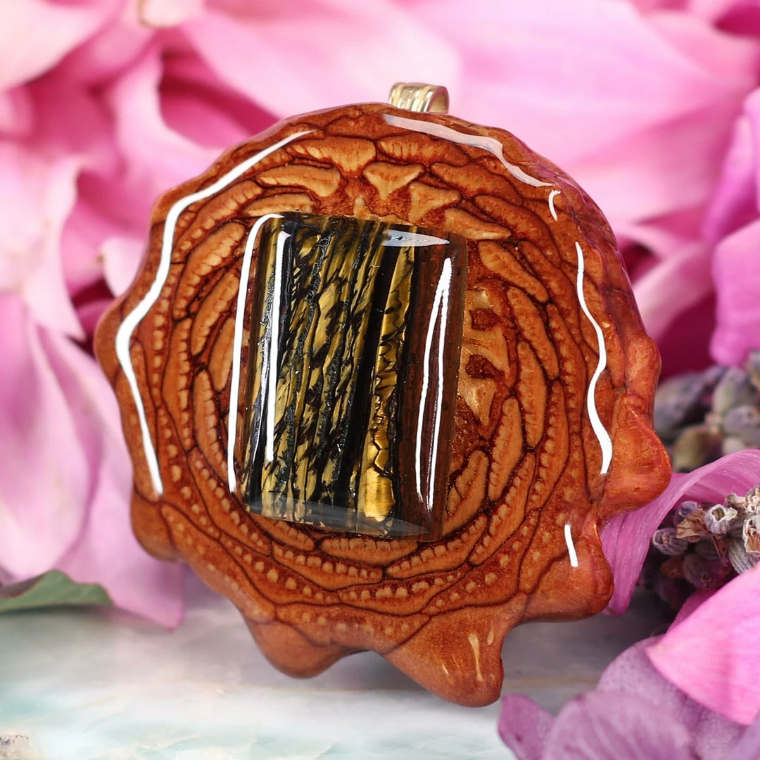 TEP Pendants Tiger Iron 4 TEP Pendants Tiger Iron