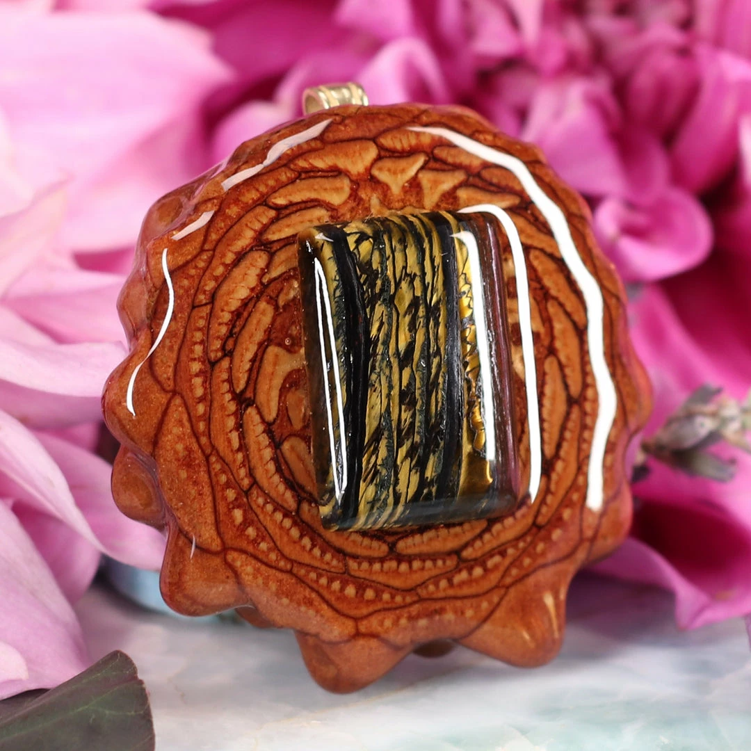 TEP Pendants Tiger Iron 5 TEP Pendants Tiger Iron