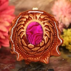 TEP Pendants Pink Paua Shell