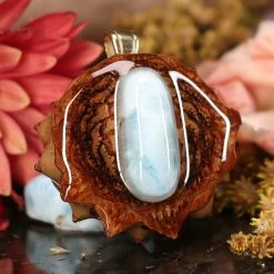 TEP Pendants Larimar 7 TEP Pendants Larimar