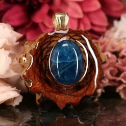 TEP Pendants Blue Apatite 7 TEP Pendants Blue Apatite