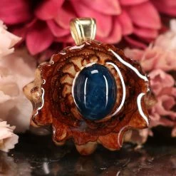 TEP Pendants Blue Apatite