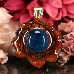 TEP Pendants Blue Apatite