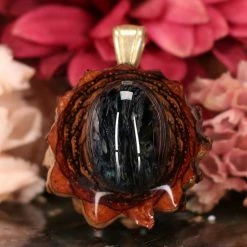 TEP Blue Pietersite Pendants