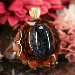 TEP Blue Pietersite Pendants