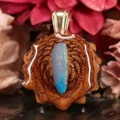 TEP Pendants Australian Blue Opal