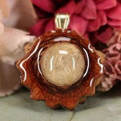 TEP Glowing Rutilated Quartz
