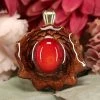TEP Red Coral Pendants