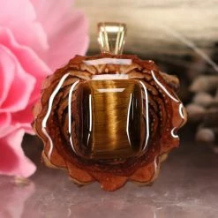 TEP Yellow Tiger's Eye Pendants