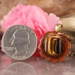 TEP Yellow Tiger's Eye Pendants