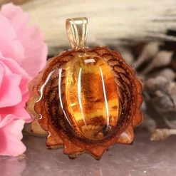 TEP Pendants Yellow Amber 7 TEP Pendants Yellow Amber