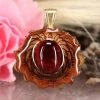 TEP Pendants Red Garnet