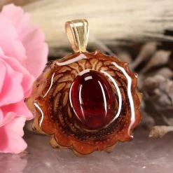 TEP Pendants Red Garnet