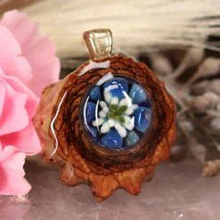 TEP Blue Phoenix Orchid Glass