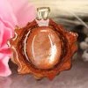 TEP Red Sunstone Pendants